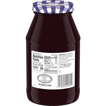 Smuckers Concord Grape Jelly, 32 Ounces