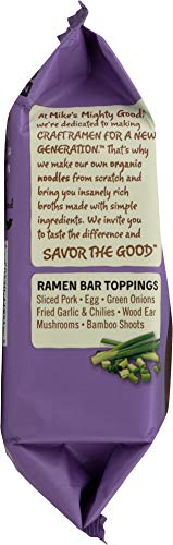 Mikes Mighty good Ramen Tonkotsu Pork Spicy Pillow Pack 2.4 Ounce