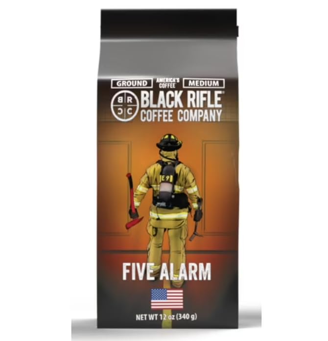 Black Equipment Coffee Company Five Alarm Roast Whole Bean 12 Oz