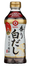 Kikkoman Kaori Shiro Dashi - Soup and Sauce Base for Hot or Cold Noodles - 17 Fl Oz Bottle