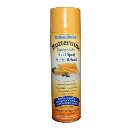 BUTTER BUDS Buttermist Concentrated Spray, Butter Flavored, 14 Ounce