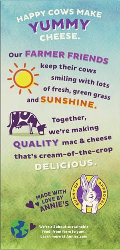 Annies Homegrown Macaroni and Cheese Shell White Cheddar, 6 oz