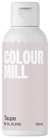 Colour Mill Oil-Based Food Coloring, 100 Milliliters (Taupe)