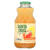 Santa Cruz Organic Peach Lemonade, 32 Ounce -- 12 per case.
