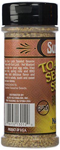 Sun Luck Sesame Seed Toasted, 3.75-Ounce Units (Pack Of 6)