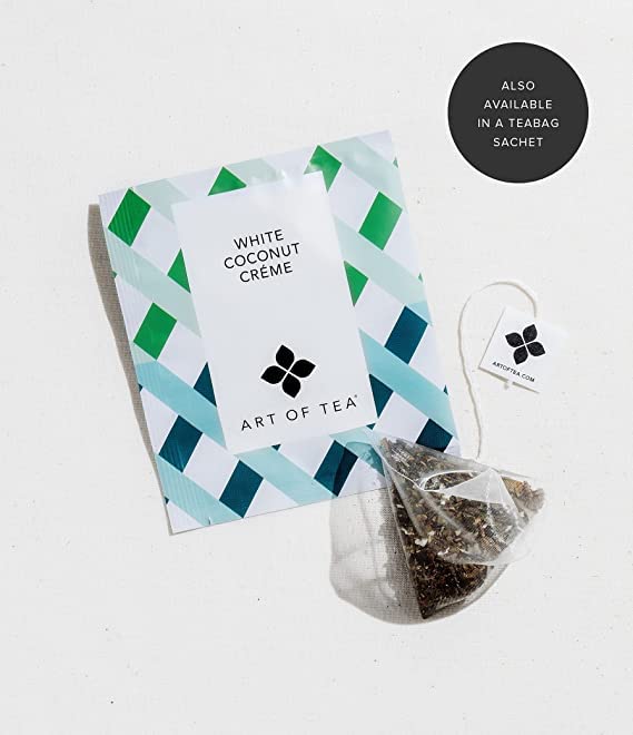 Art Of Tea | White Coconut Creme Tea | 4Oz Refill Bag