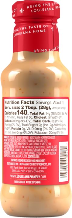 Louisiana Fish Fry Remoulade Sauce, 10.5 Ounce (Pack Of 1)
