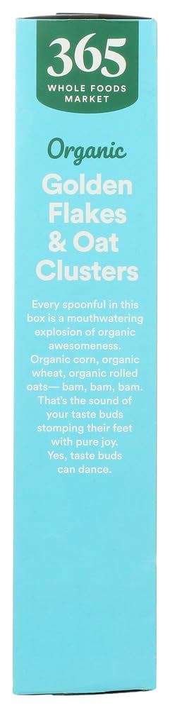 365 By Whole Foods Market, Organic Golden Flakes & Oat Clusters