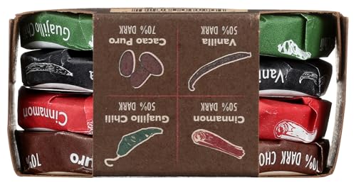 Taza Chocolate Organic Mexicano Disc Stone Ground Oaxacan Variety Pack 1.35 Ounce (4 Count) Vegan