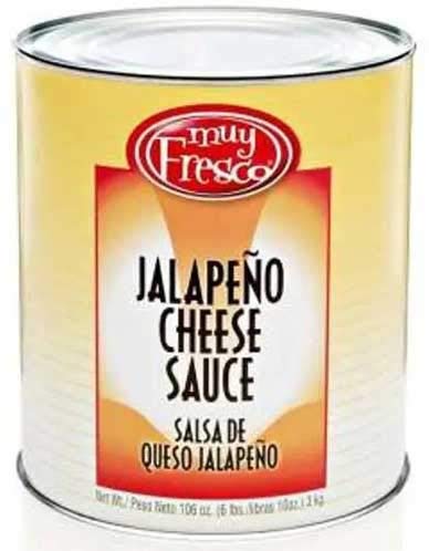 Muy Fresco Jalapeno Trans Fat Free Cheese Sauce, 6.63 Pound -- 6 per case.