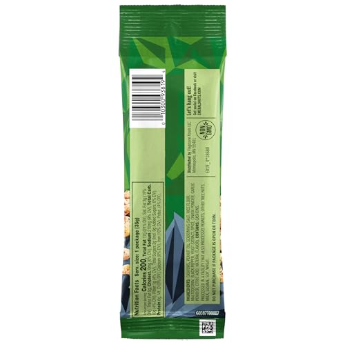 Emerald Nuts Salt And Pepper Seasoned Cashews 12 Ct (1-Pack) | 1.25 Oz Individual Snack Tubes | Kosher Certified, Non-Gmo, Contains No Artificial Preservatives, Flavors Or Synthetic Colors