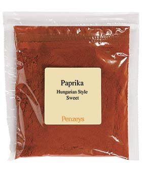 Hungarian Style Sweet Paprika By Penzeys Spices 3.6 oz 3/4 cup bag (Pack of 1)