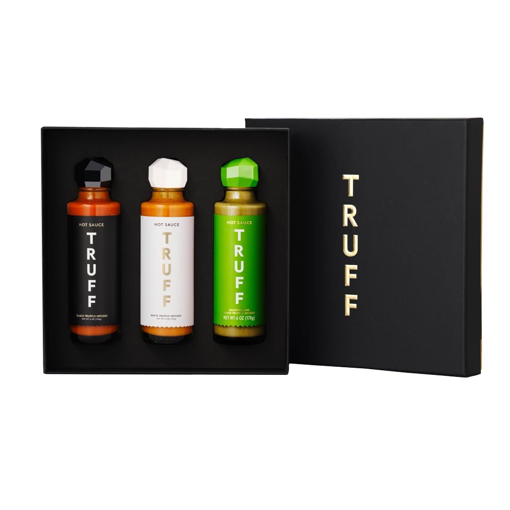 TRUFF Jalapeño Lime Hot Sauce Variety Pack - 3 Gourmet 6 oz Bottles