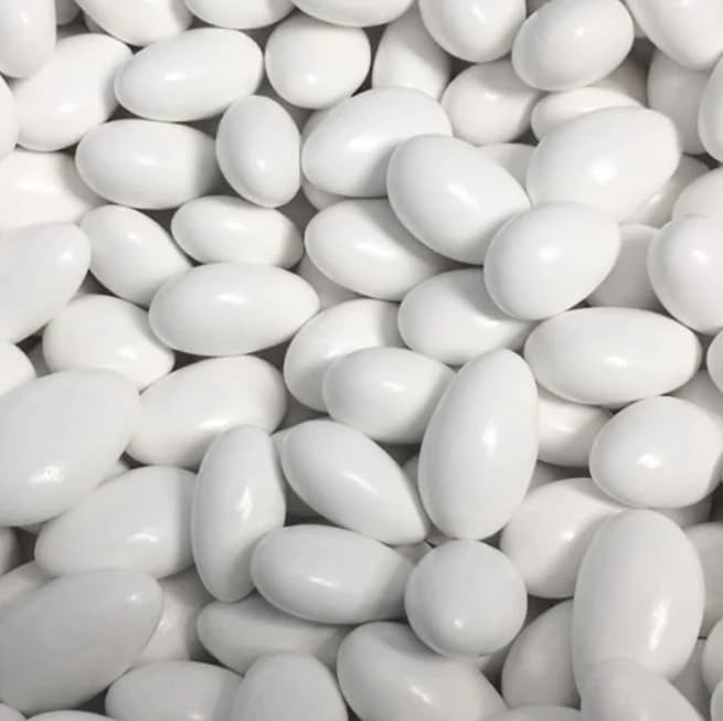 Smarty Stop Jordan Almond Collections (White, 1 Pound (Pack Of 1))