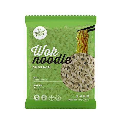 Boiling Point Wok Noodle Package, Healthy Asian Ramen, No Preservatives, Non-Fried Instant Noodles, Stir Fry, Value Bundle Set I