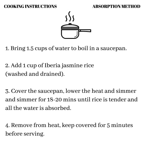 Iberia Jasmine Long Grain Fragrant Rice, 10 Pound