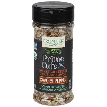 Frontier Prime Cuts Savory Pepper, Organic, 3.99 Ounce