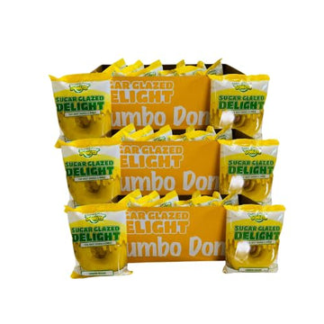 Sugar Sweet Donuts Glazed Delight, Lemon Flavor, 8 Pack Box