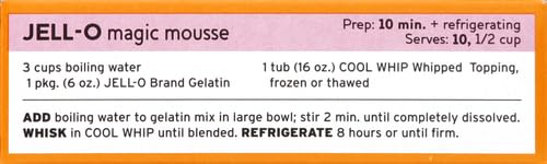 Jell-O Gelatin Dessert Orange, 6 Oz