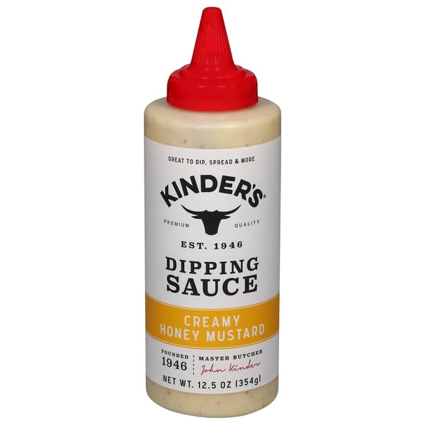 Kinder's Premium Quality Creamy Honey Mustard Dipping Sauce, 12.5 oz