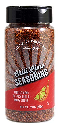 Olde Thompson Chile Lime Seasoning, Perfect Blend of Spicy Chili and Tangy Citrus, 7.9 Ounce