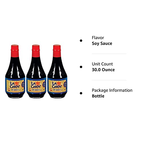 La Choy Soy Sauce 10 Oz (Pack Of 3)