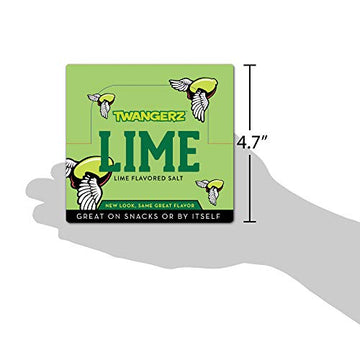 Twangerz Snack Topping, Lime, 1 Gram Packets (Pack Of 200)