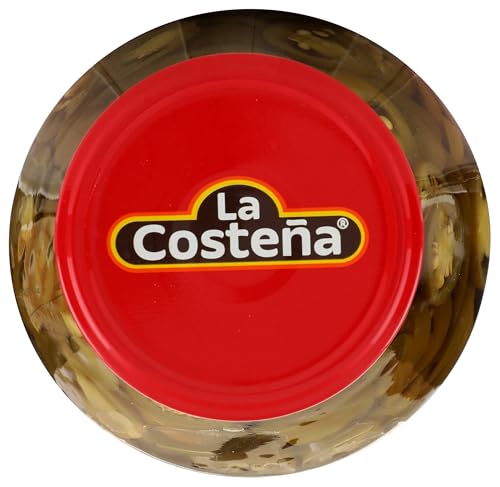 La Costea Nacho Sliced Pickled Jalapeos, 64 Oz Jar