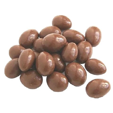 NY Spice Shop No Sugar Added Milk Chocolate Covered Raisins - 1 Pound Sugar Free Snacks for Candy Lovers