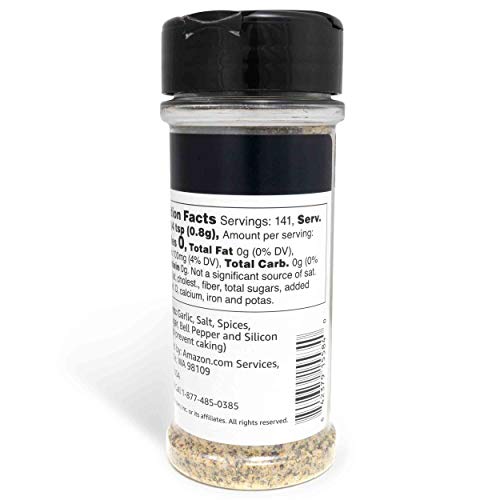 Happy Belly Garlic Pepper Seasoning, 4 Ounces - Flavorful Spice Blend