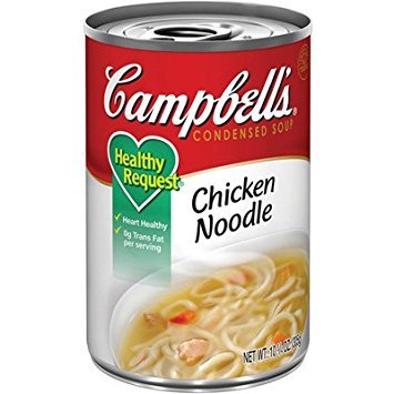 Campbell'S, Healthy Request, Chicken Noodle Soup, 10.75Oz Can (Pack Of 6)