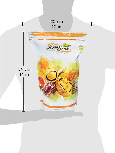 Anna And Sarah Premium Mixed Nuts In Shell, 4 Pound Bag, California Jumbo Chandler Walnuts, Georgia Extra Large Pecans, Californ