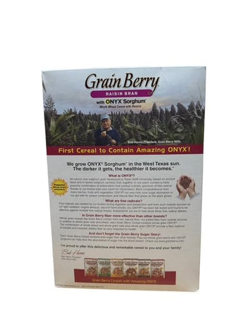 Grain Berry Raisin Bran With Onyx Sorghum - 16.6 Ounce Box