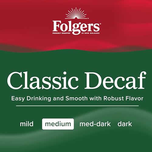 Folgers Classic Decaf Instant Coffee, 8 Ounce, 1 Pack, Model 025500206301