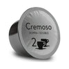 Bristot Cremoso Double Espresso Capsules - Medium Roast - Intense Creamy Full-Bodied - 11.2g - Compatible with Lavazza Blue Machines - 50 Count*