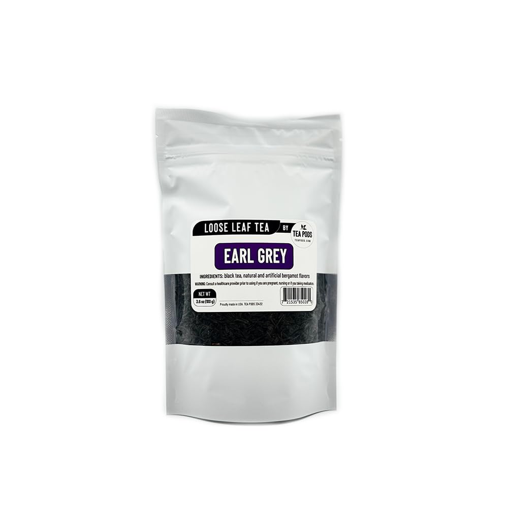 Earl grey loose leaf black tea