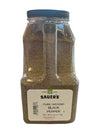 Sauers Ground Black Pepper | Fine Grind | 5 Pound Canister | Foodservice