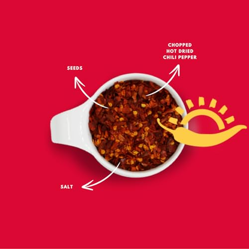 Tuttocalabria Calabrian Chili Flakes, Dried, Crushed Hot Chili Peppers, 60 G, 2.11 Oz All Natural, Non-Gmo, Product Of Italy