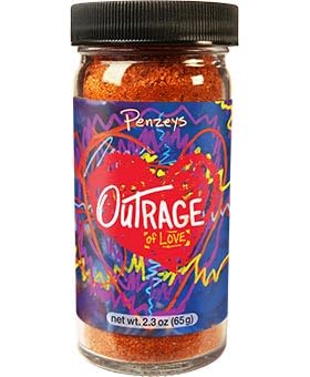 Outrage of Love By Penzeys Spices 2.3 oz 1/2 cup jar (Pack of 1)