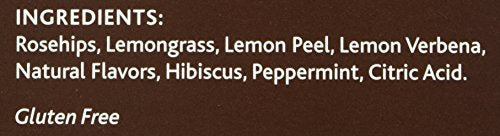 Farmer Brothers Herbal Tea - Lively Lemon, Caffeine-Free, 25 Individually Wrapped Bags, Refreshing Citrus Flavor, Perfect for Relaxation
