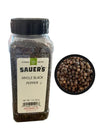 Sauers Whole Black Pepper  1 Pound Canister  Foodservice