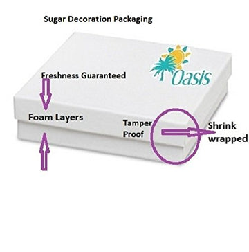 Bumble Bee Sugar Decorations Cookie Cupcake Cake 12 Count