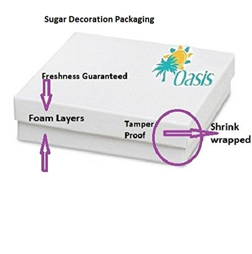 Oasis Supply Sugar Decorations, Bumble Bee, 24 Count