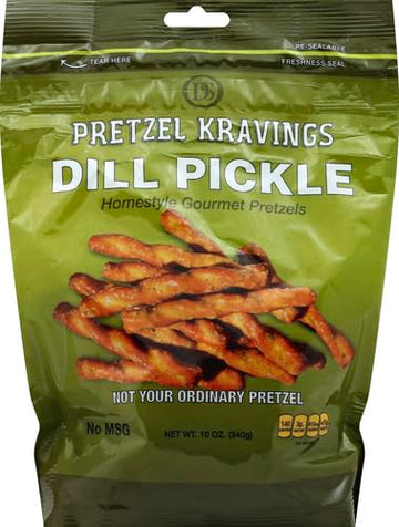 Dakota Style Dill Pickle Pretzel Kravings, 10 Ounce