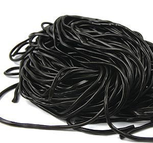 Black Licorice Laces 2 Pound Bag Licorice Laces