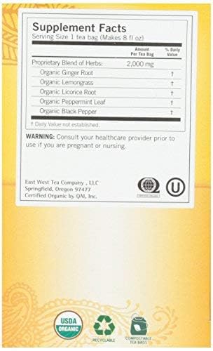 Yogi Tea, Ginger, 1.12 Ounce