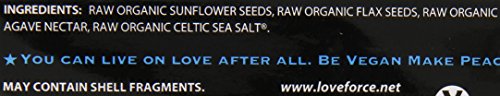 Love Force Rawganic Vegan Bread, Sun Flax Original, 4 Ounce