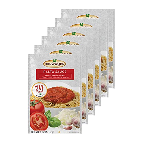 Mrs. Wages Pasta Sauce Canning Mix (Pack of 6)