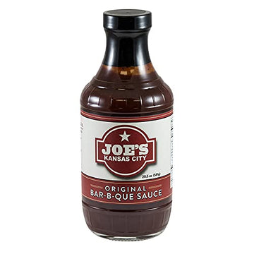 Joe's Kansas City BBQ - Brown, Delicious BBQ Sauce, No Size - Perfect for Grilling and Marinating, Ideal for BBQ Enthusiasts