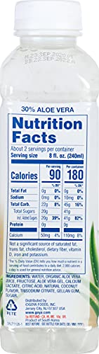Goya Foods Goya Aloe Vera Drink With Coconut Flavor, 16.9 Fl Oz (Pack Of 12)